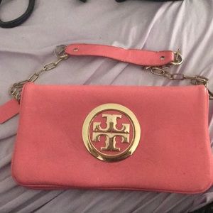Pink Unauthentic Tory Burch Purse.